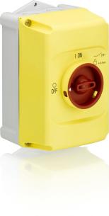 ms132 ms116 rn motorv for omskifter d r med gul ib132-y kapsling
