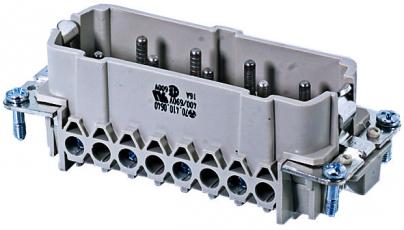 16a 400v 690 2-pol 6 skrue han indsats basic revos