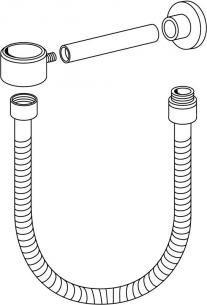 brus g2 g1 til slange med gbeslag v gustavsberg