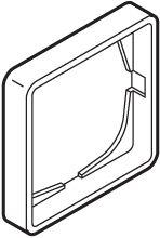 hvid antibakteriel 50 ramme baseline fuga lk