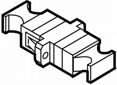stk 1 simplex mm sc fiberadapter