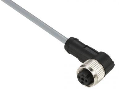 xzcpv1264l5 meter 5 vinklet hun 5-pin m12 pvc lerkabel f