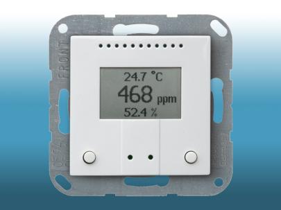display med co2-sensor knx
