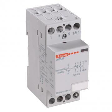 4 220-230v 25a 4p kontaktor modul lovato