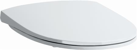 hvid - topmonteret beslag faste med - plast hård i toiletsæde pro-n laufen