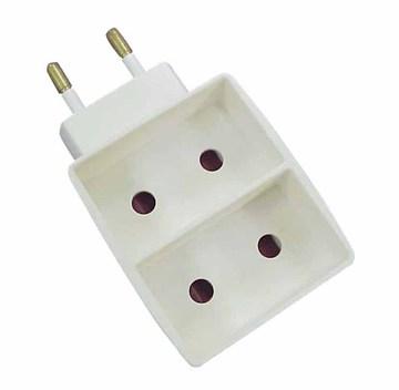 jord uden dobbeltstik 2xflad hvid vinkel forgrenerled