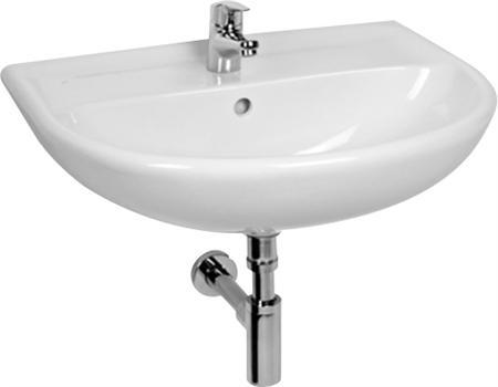 hvid 55x45cm vask lyra jika