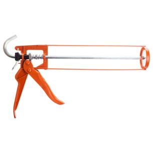 orange i metal i model skelet fugepistol