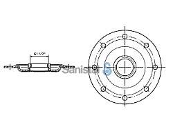 500l sb sf t varmelegeme for flange