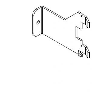 front din-skinne f b beslag