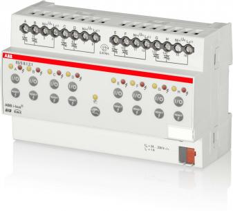 1 2 1 s8 es mdrc 8-kanal kontaktaktuator elektronisk knx