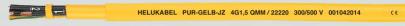22213 5 5g1 yellow pur styrekabel