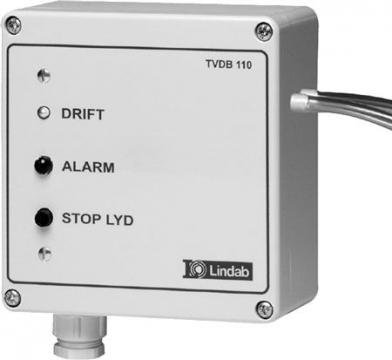 pressostat indbygget med 23 tvdb trykvagt lindab