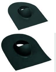 3 type gr 45 til 11 - 160mm sort p-model paptag ring gennemf