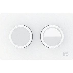 hvid dos u trykknap sign if