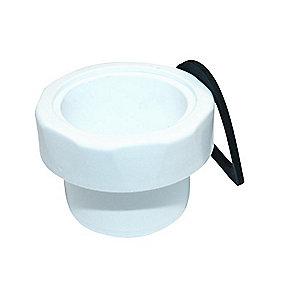 mm 32 - 2 1 1 overgangsmuffe purus hvid