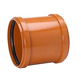 200mm dobbeltmuffe pvc uponor