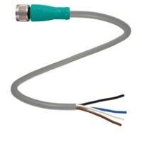 namur meter 5 lige hun 2-pin m12 pur lerkabel f