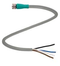 109031 meter 10 lige hun 4-pin m8 pvc lerkabel f