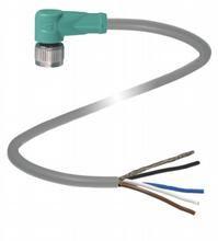 198631 rmet sk meter 5 vinklet hun 4-pin m12 pur lerkabel f