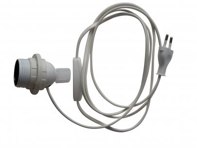 ledning 2m m e27 komplet flaskemontering