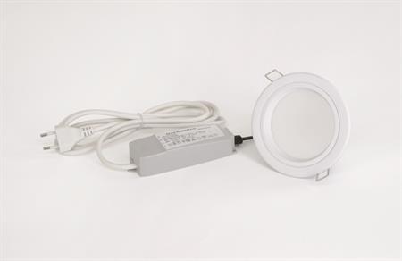 ip21 230v 7w led saturnus downlight malmbergs