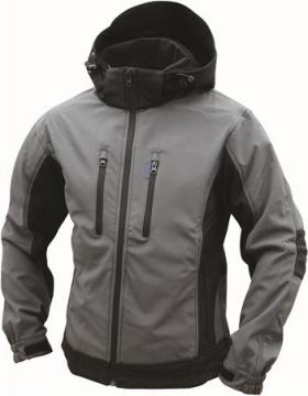 xx-large sort rkegr m jakke shell soft