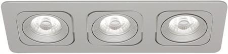 ip21 silver 3x6w led md-125 downlight