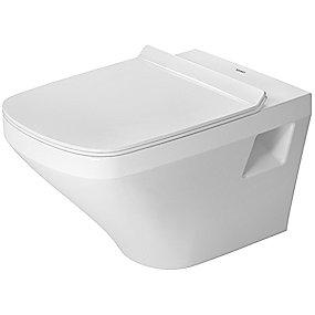180mm bolteafstand wondergliss og skyllerand lukket med 54x37cm gtoilet v durastyle duravit