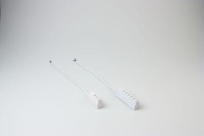 hvid amp-udtag 6 m fordelerbox