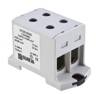 gr mm2 6-95 2 kobber aluminium klemme universal otl-isoleret