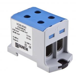 bl mm2 6-95 2 kobber aluminium klemme universal otl-isoleret