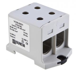 gr mm2 25-150 2 kobber aluminium klemme universal otl-isoleret