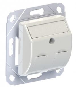 hvid konnekter keystone leviton 2x for indsats euro dataudtag
