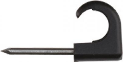 100 a pakker i sort mm 5-7 tc-c5m clips