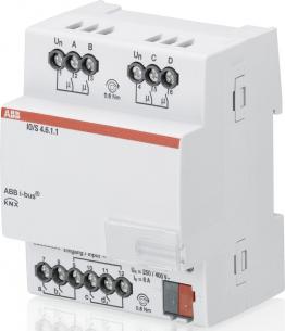 1 1 6 4 s io mdrc udgange 4 indgange 4 6a aktuator o i knx