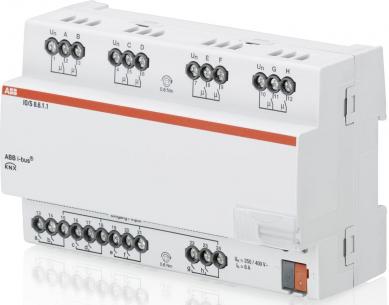 1 1 6 8 s io udgange 8 indgange 8 6a aktuator o i knx