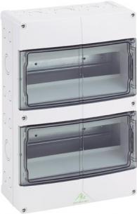 370x250x142mm ip55 24 ake modul 24 gruppetavle