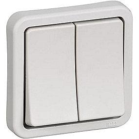 lysegr modul 1 ip44 afbryder krone 74 opus