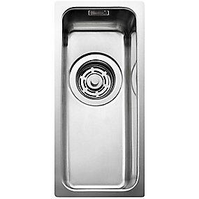 blank beslag med strainer med 155x380x120mm kkenvask k frame juvel intra