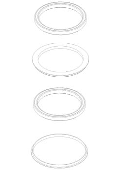 s14 slidringe x-ringe t reperationss damixa