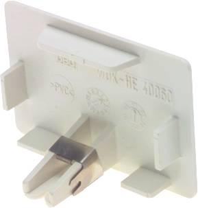 9010 ral perlehvid mm 25x25 endestykke