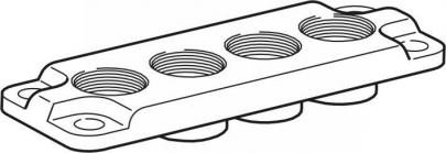 1xpg29 1 rrelse st gevindflange