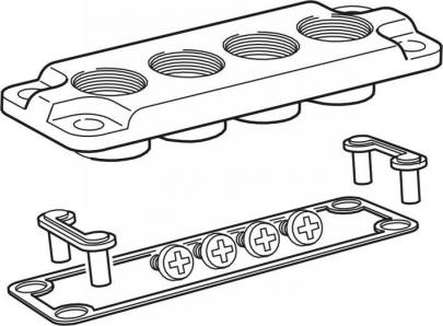 komplet 1xpg29 mb10537-pm flange