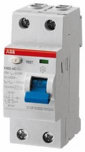 03 0 f202ac-40 bred 35mm ac 400v ac type 30ma m sestr udl polet 2 40a msafbryder fejlstr hfi