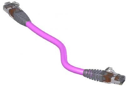 solid violet lszh ftp 20m kat6a kabel point consolidation patchkabel