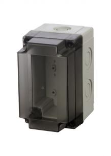 130x80x100 transparent ksel d med mnx monteringskasse