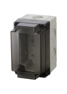 130x80x125 transparent ksel d med mnx monteringskasse