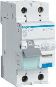 rel hpfi a klasse 6ka 30ma karakteristik b 16a n polet 1 kombiafbryder hager