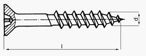 6,0x260/70 a2 us torx25 spånpladeskrue gleitmo 615